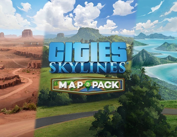 Cities: Skylines - Content Creator Pack: Map Pack 2 Cities: Skylines - Content Creator Pack: Map Pack 2