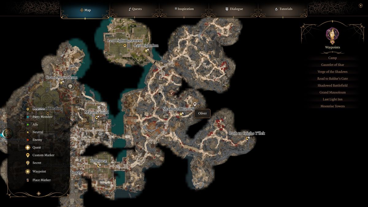 Baldur's Gate 3: как найти Оливера и выиграть в прятки