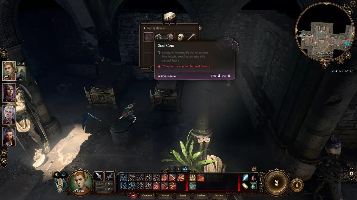 Расположение Монет Душ в Baldur's Gate 3 и их действие