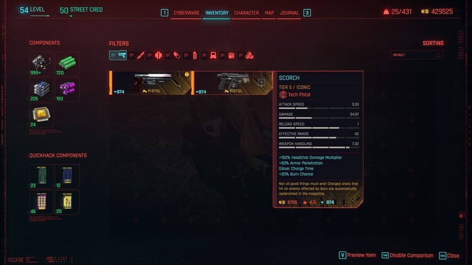 Cyberpunk 2077: Призрачная свобода - Места расположения иконографического оружия