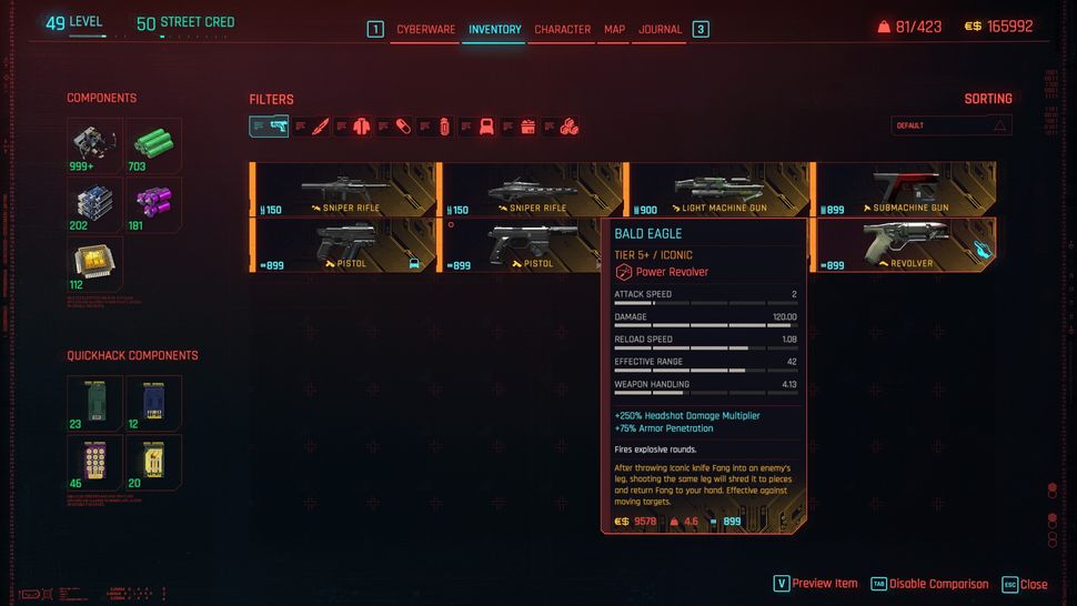 Cyberpunk 2077: Призрачная свобода - Места расположения иконографического оружия