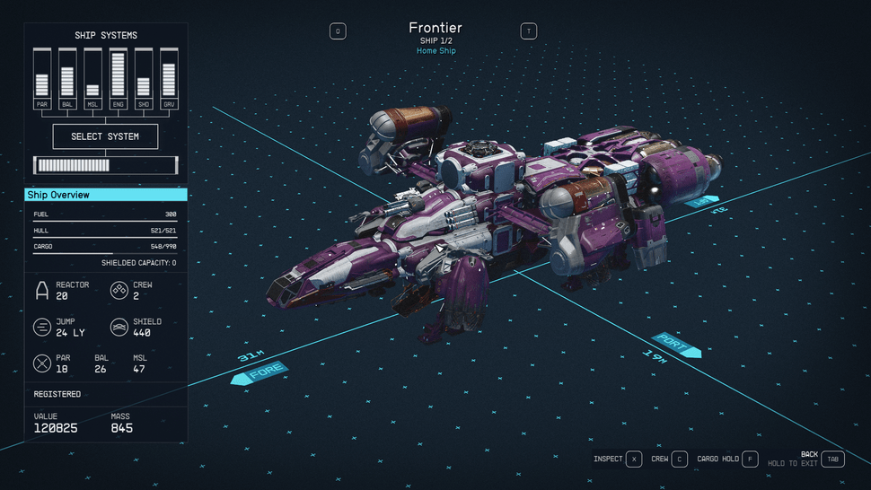 Как строить лучшие корабли в Starfield