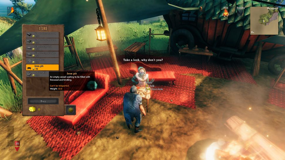 Как найти Хильдир в Валхейме и выполнить ее просьбу