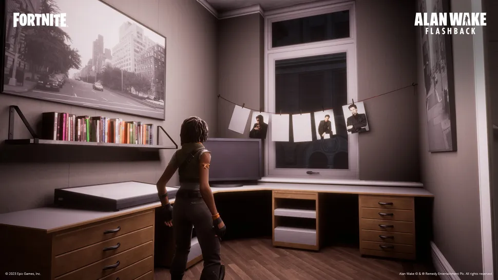 В Fortnite появилось "переосмысление" Алана Уэйка, так что вы можете быть в курсе событий до выхода Alan Wake 2