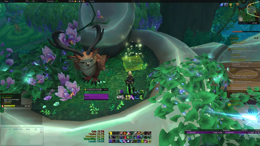 Как выполнить задание Our Owlies в World of Warcraft