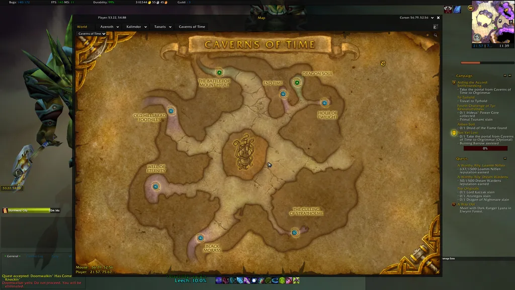 Вот места расположения мировых боссов 19-й годовщины в World of Warcraft