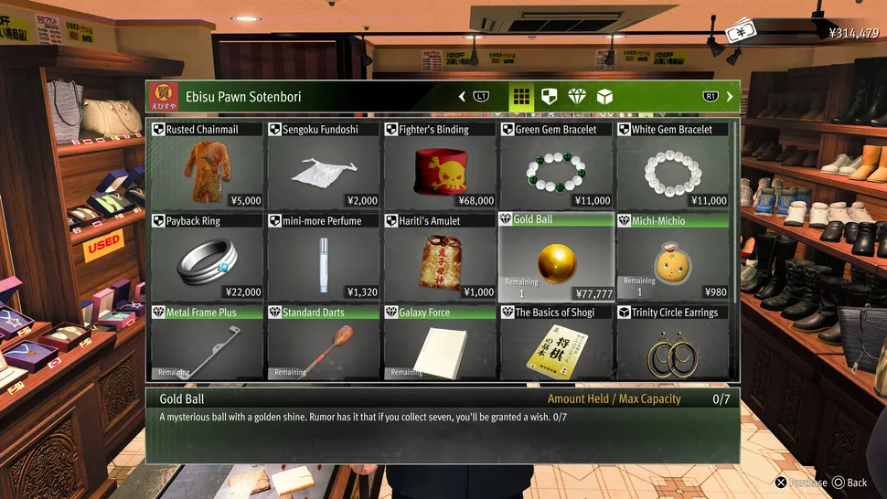 Все локации золотых шаров в игре Like a Dragon Gaiden