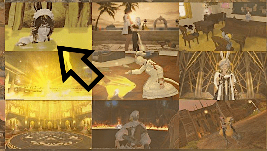 Посмотрите на эту великолепную мозаику из более чем 20 000 скриншотов FF14, собранную к 10-летию игры.