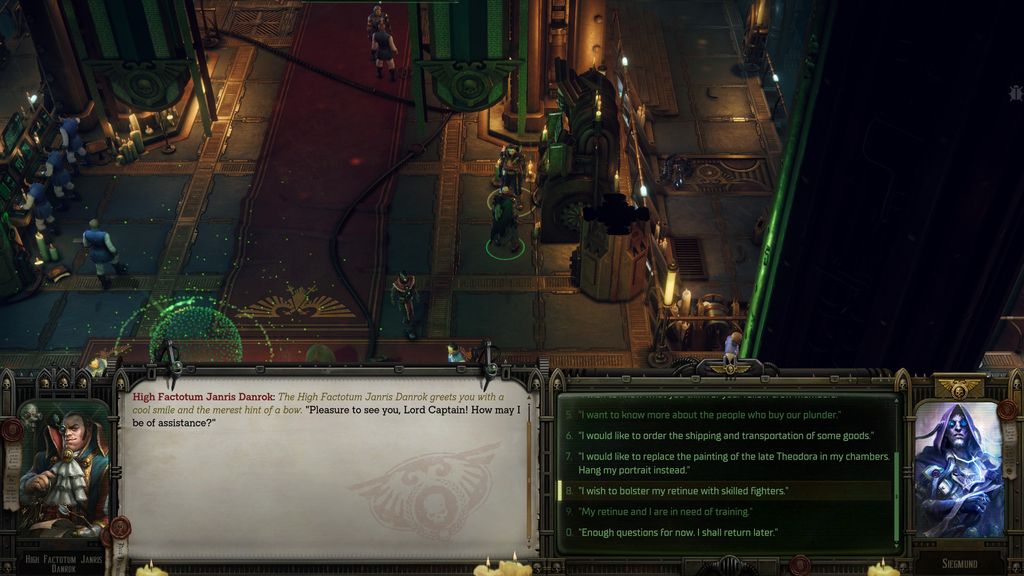 Компаньоны Warhammer 40K: Rogue Trader и где нанять каждого из них