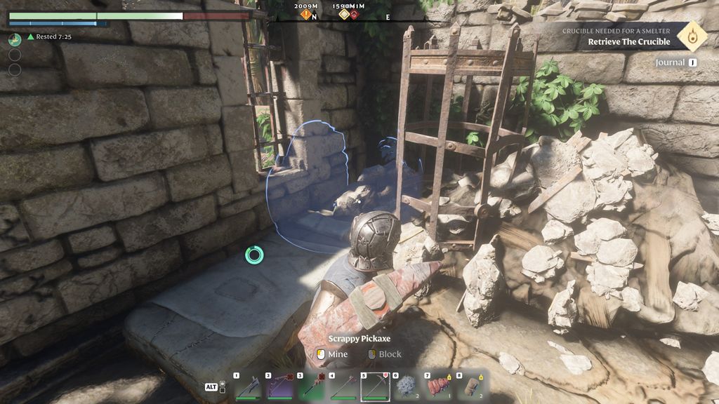 Где найти металлические отходы в Enshrouded