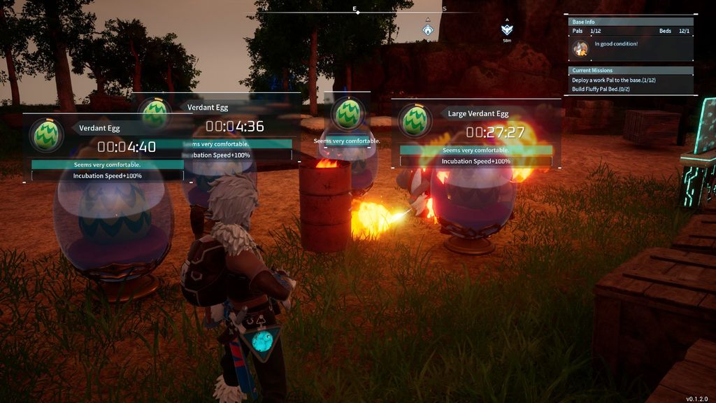 Как быстрее высиживать яйца в Palworld