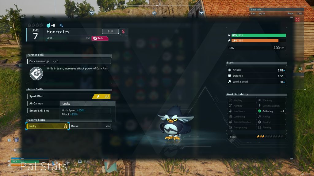 Lucky Pals: как "блестящие друзья" работают в Palworld