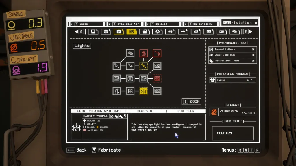 Как получить нестабильную энергию и испорченную энергию в Pacific Drive