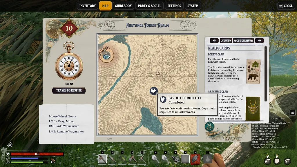 Как решить задачу с Бастилией интеллекта в Nightingale