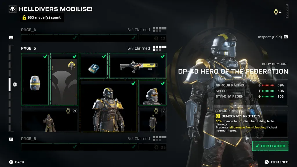 Лучшая броня Helldivers 2