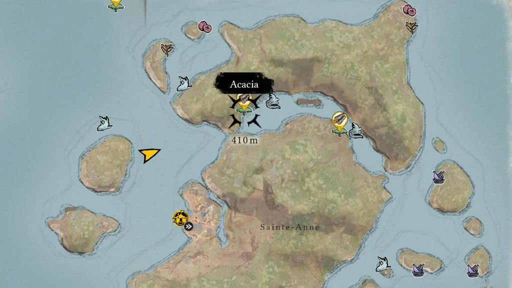 Как получить акацию в игре Skull and Bones