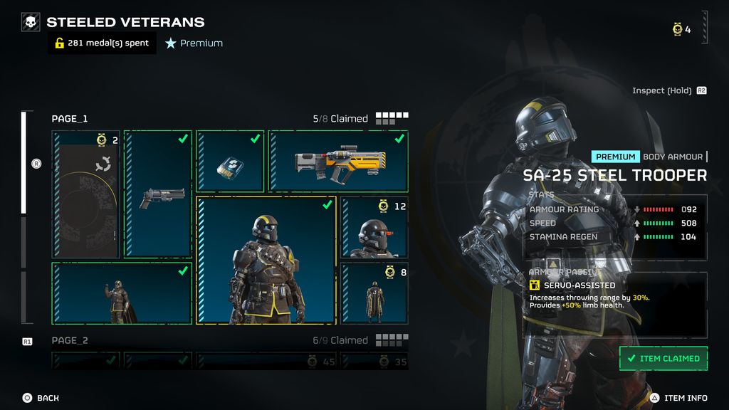 Лучшая броня Helldivers 2