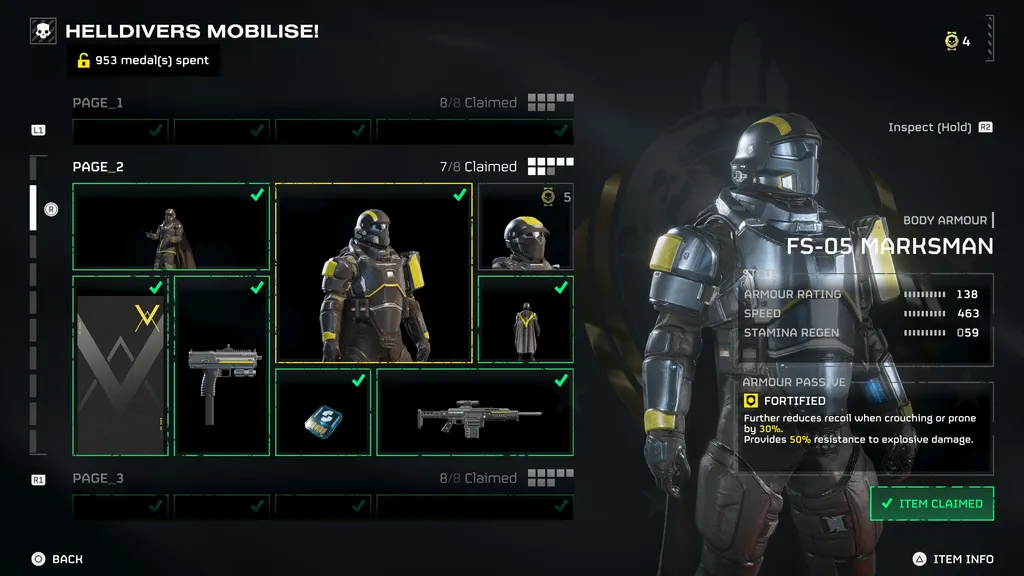 Лучшая броня Helldivers 2