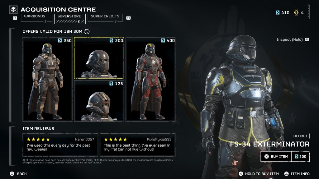 Лучшая броня Helldivers 2