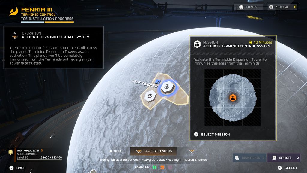 Как активировать систему контроля терминидов в Helldivers 2