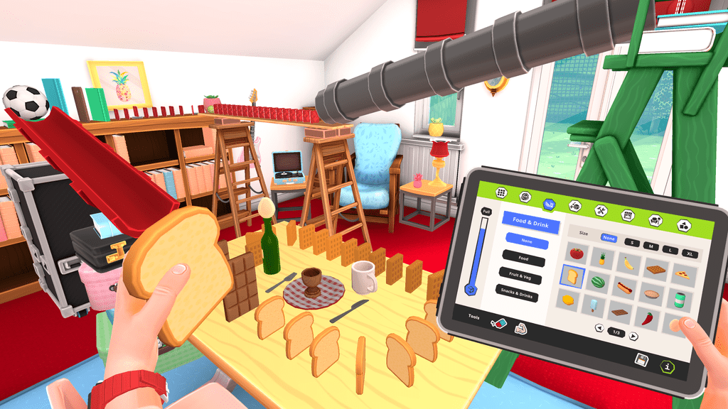 В видеоигре Taskmaster есть творческий режим