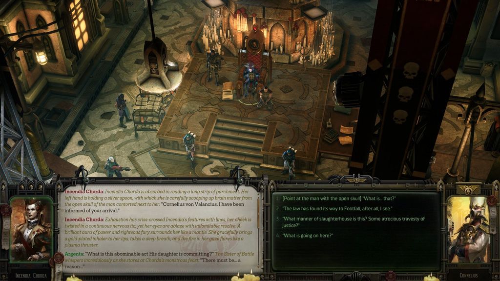 Мод ToyBox позволяет пропустить почти все боевые действия в Warhammer 40,000: Rogue Trader