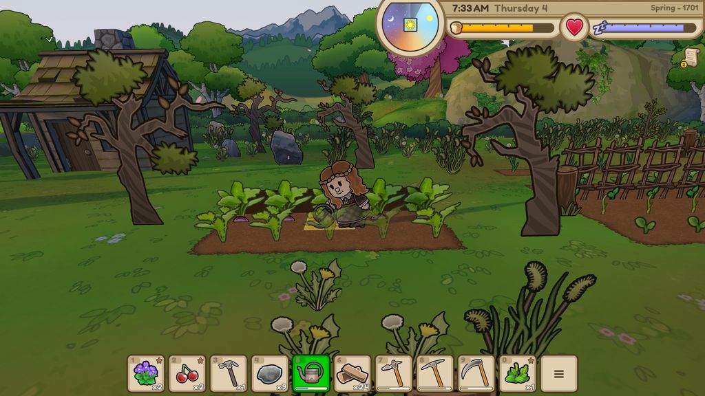 Уютная игра с последствиями" "Эхо сливовой рощи" постоянно угрожает мне смертью, налогами и злыми соседями