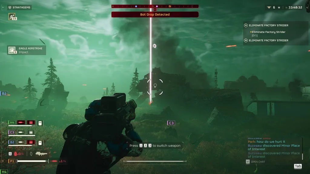 Гигантские шагоходы вернулись в Helldivers 2 с местью, и вы захотите взять с собой 380-миллиметровое орудие.