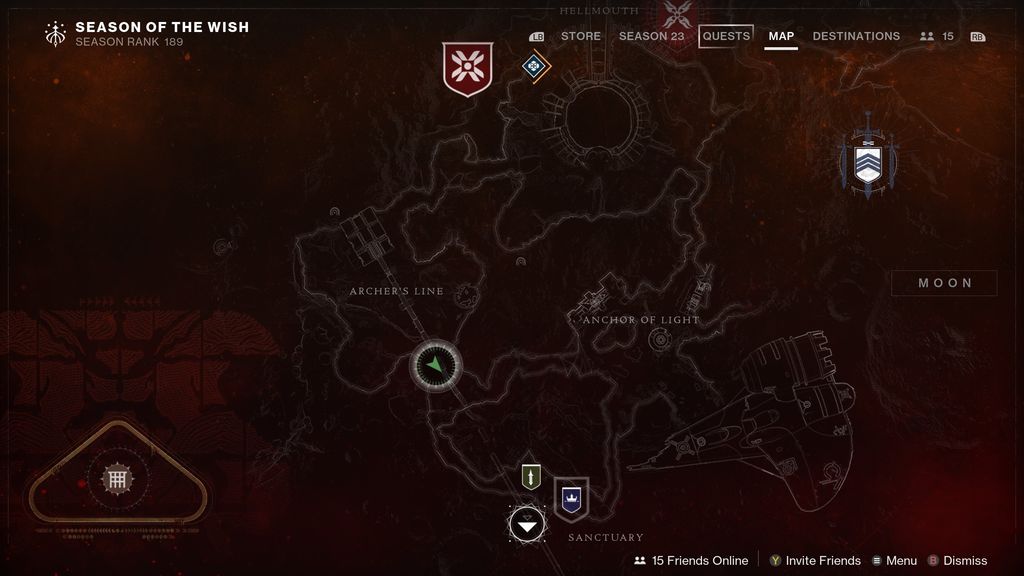 Destiny 2: Где на Луне находится Арчи?