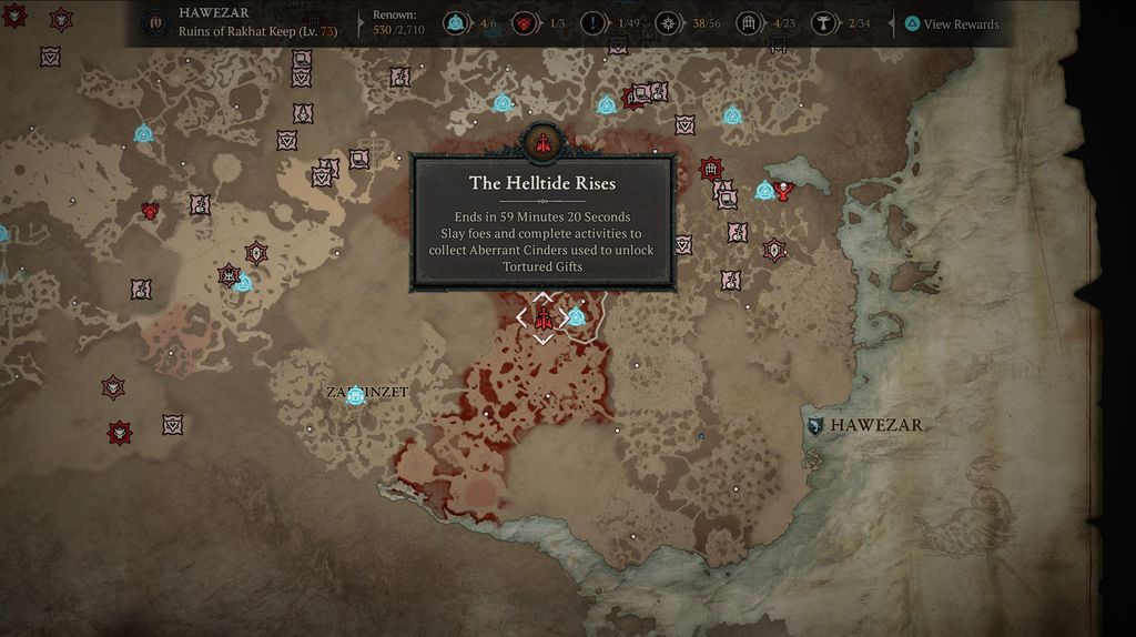 Как работает событие Diablo 4 Helltide Reborn