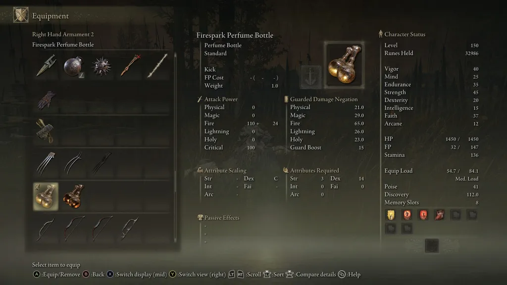 Где найти все новые виды оружия в Elden Ring: Shadow of the Erdtree