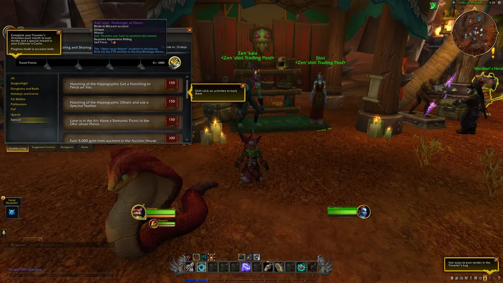 Вот награды за июльские торговые посты в World of Warcraft