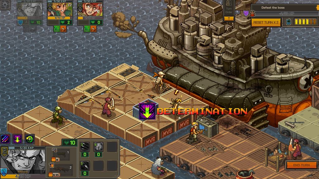 Metal Slug Tactics с изяществом изобретает пошаговую игру в жанре run-and-gun