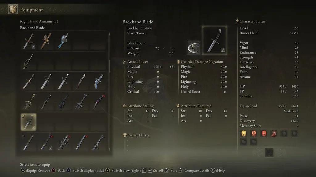 Где найти все новые виды оружия в Elden Ring: Shadow of the Erdtree