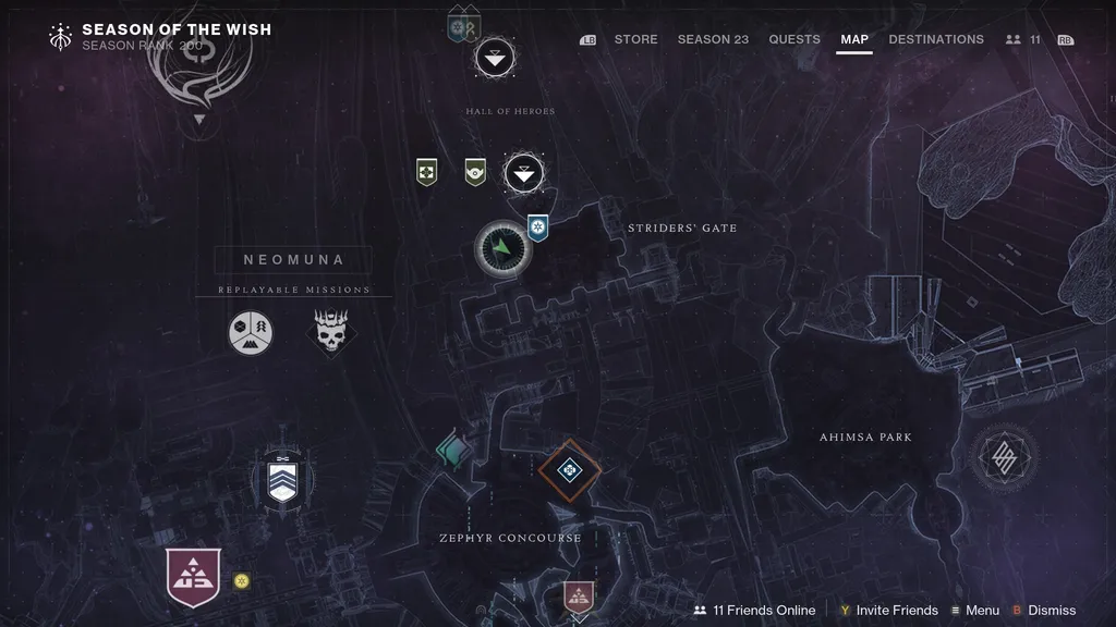 Destiny 2: Где в Неомуне находится Арчи?