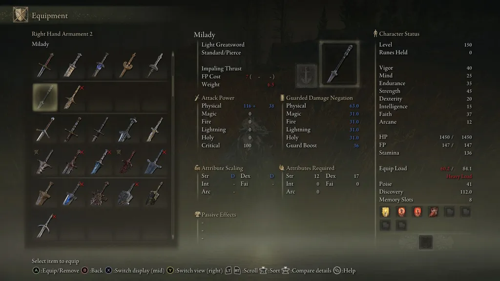 Где найти все новые виды оружия в Elden Ring: Shadow of the Erdtree