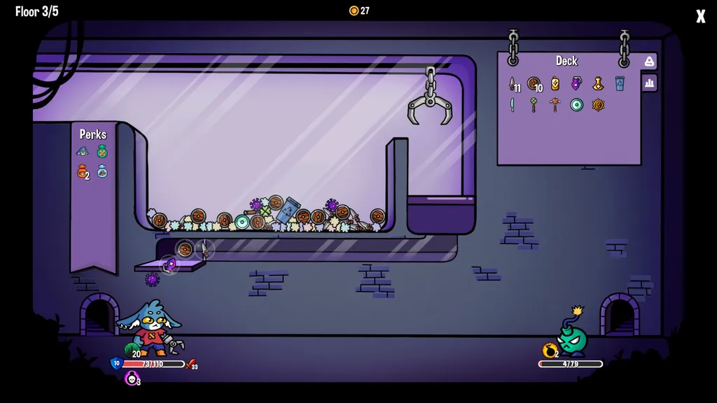 Dungeon Clawler - это игра в жанре roguelike с когтеточкой, которая так же увлекательна и интересна, как и звучит.