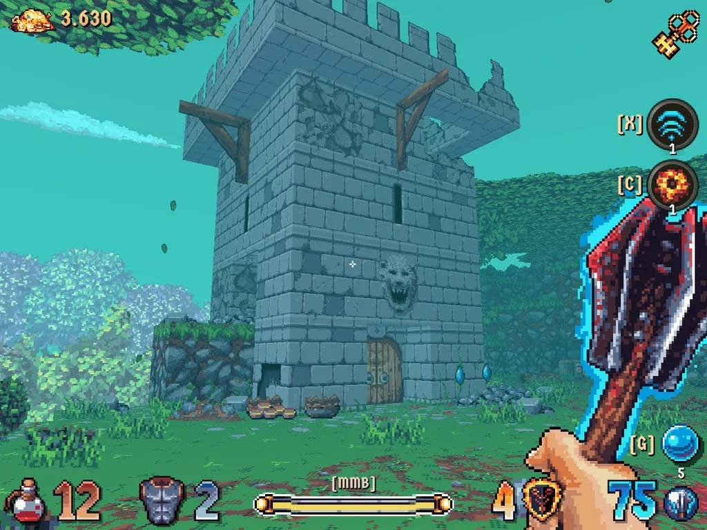 После неровного первого эпизода шутер Wizordum с боевым магом-бумером приземляется во второй волне уровней.