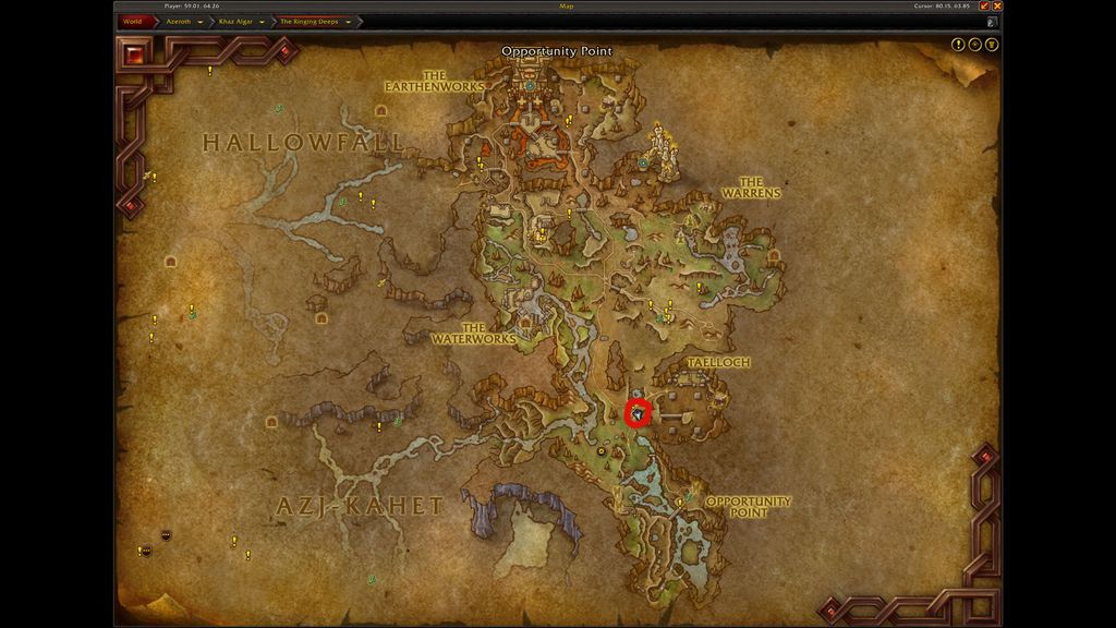 Как открыть автомат Kaja Cola в WoW: The War Within