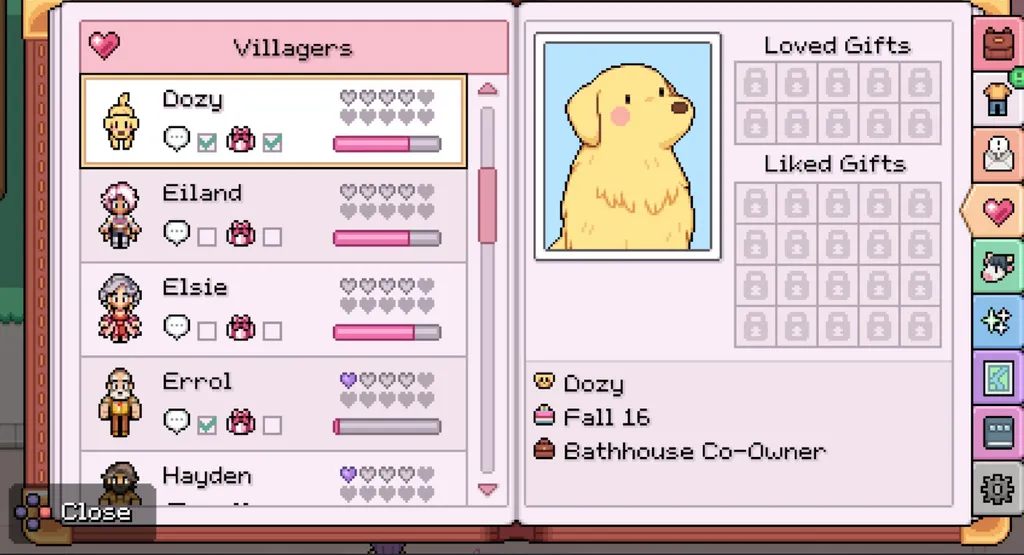 Городок Fields of Mistria, полный хорошо прописанных персонажей с очаровательной эстетикой Game Boy Advance