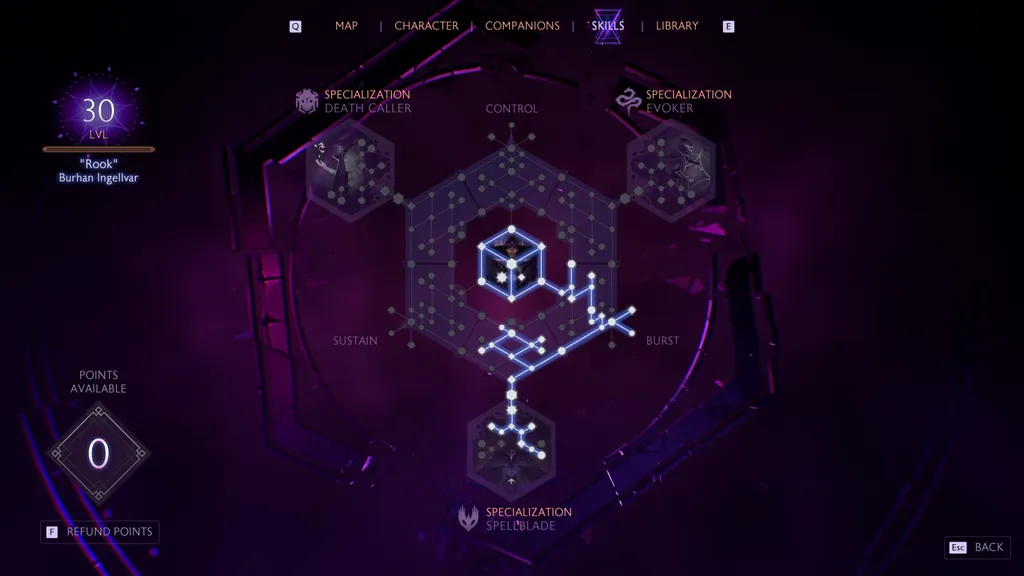 Деревья навыков Dragon Age: The Veilguard, возможно, выкрутили мою больную руку