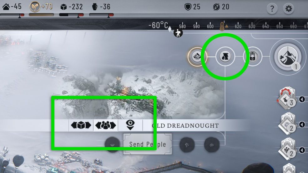 Frostpunk 2: Как перенести нефть и другие ресурсы из колонии в город