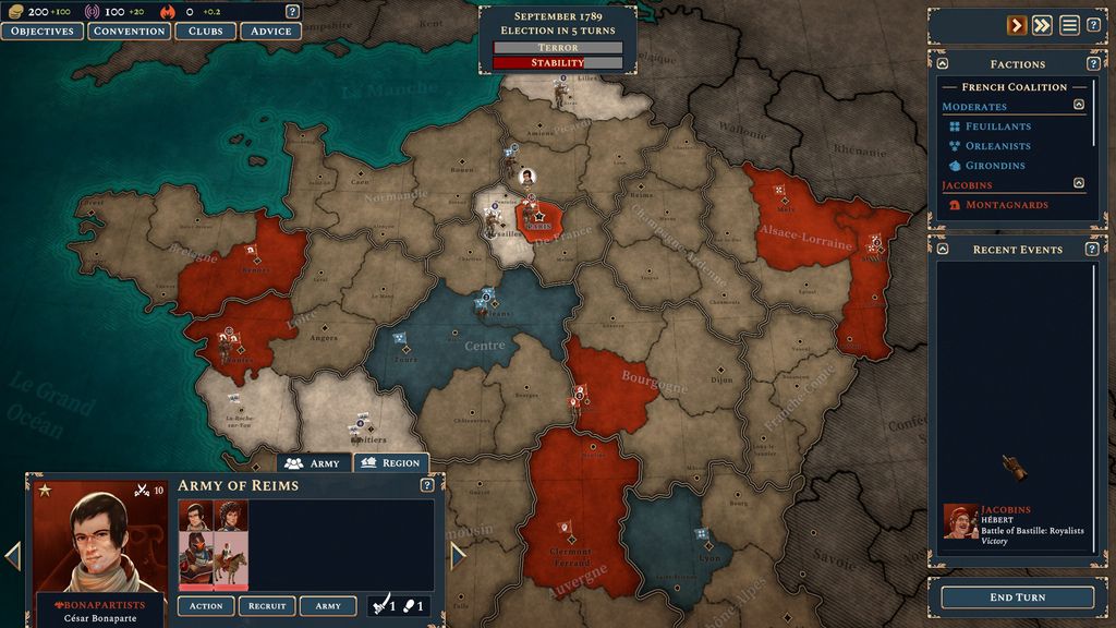 Bonaparte: A Mechanized Revolution вводит мехи во Французскую революцию, но не отбрасывает историю.